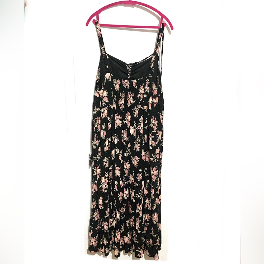 TORRID Maxi Dress with Lace-Up Neckline - Picture 6 of 8
